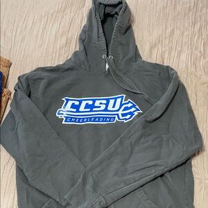 CCSU Cheerleading Gray Hoodie